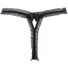 Love Cave 1 - Frilly Mesh Thongs Black