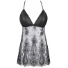 Love Cave 4 - Cross Back Lace Babydoll