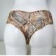 Latte - Beige Animal Print Thongs