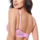Camelia - Lilac Pink Lace Padded Bralette