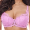 Camelia - Lilac Pink Lace Push up Bra