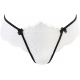 Light Cream Lace Thongs