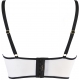 Light Cream Lace Longline Bra