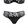 PAMELA Black Sheer Bikini Panties