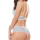 Multi Color Lace Hipster Panties - Flowerbomb