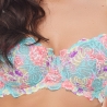 Flowerbomb - Multicolor Lace Unlined Balconette