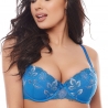 Ocean - Blue Sheer Push up Bra