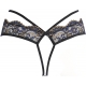 Valley of Sensations 2 - Golden Blue Lace Thongs