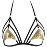 Valley of Sensations 3 - Golden Black Sensual Bra