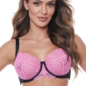 IVRESSE - Pink Lace Unlined Plus Size Bra