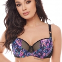 Muse - Multicolor Lace Unlined Plus Size Bra