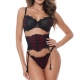 Mutine - Black & Red Lace G-String