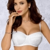 CHRISTELLE Strapless Push up Balconette Bra
