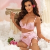 On The Cloud 3 - Pink Lace Bra