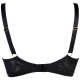 On The Clouds - Black Mesh Bra