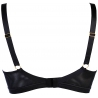 On The Clouds - Black Mesh Bra