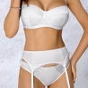CHRISTELLE Strapless Push up Balconette Bra