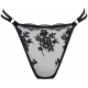 On The Clouds 2 - Black Mesh Thongs