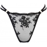 On The Clouds 2 - Black Mesh Thongs