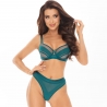 On The Clouds 3 - Green Mesh Bra