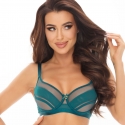 On The Clouds 3 - Green Mesh Bra
