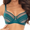 On The Clouds 3 - Green Mesh Bra