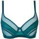 On The Clouds 3 - Green Mesh Bra