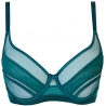 On The Clouds 3 - Green Mesh Bra