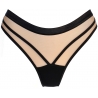 On The Clouds 4 - Black Mesh Thongs