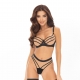 On The Clouds 4 - Black Beige Mesh Bra