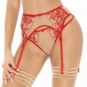 On the Clouds 7 - Red Sheer Garter Belt