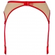 On the Clouds 7 - Red Sheer Garter Belt