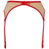 On the Clouds 7 - Red Sheer Garter Belt