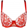 On the Clouds 7 - Red Sheer Balconette