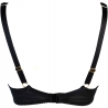 On the Clouds 6 - Black and Gold Lace Bra