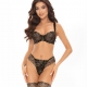 On the Clouds 6 - Black and Gold Thongs