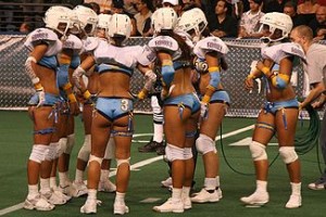 Lingerie Football League girls