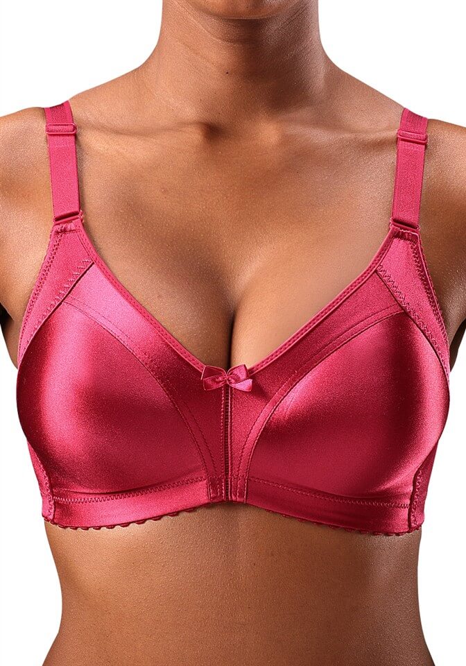 red minimizer bra