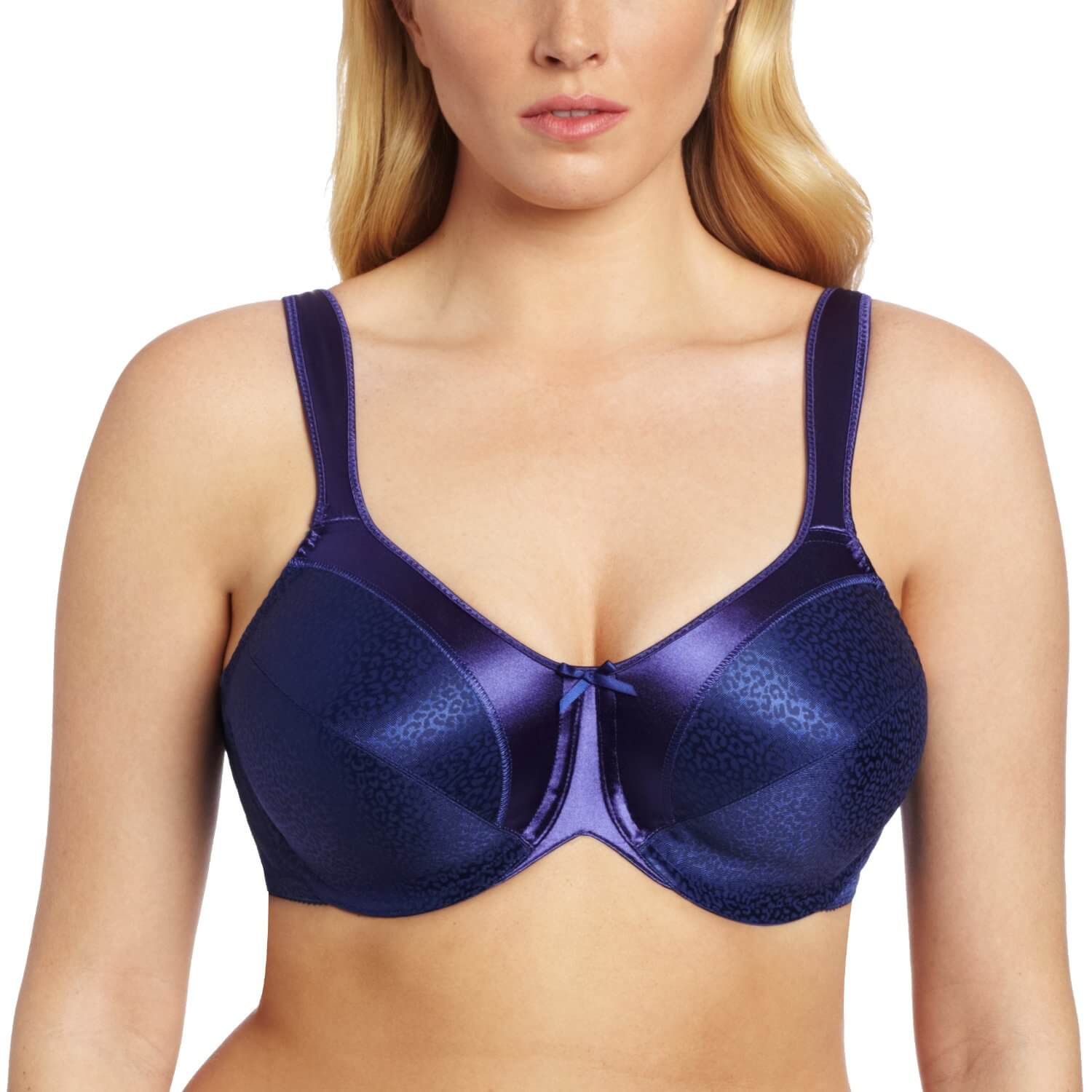 satin minimizer bra