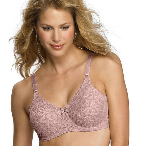 rosewood pink lace big cup bra