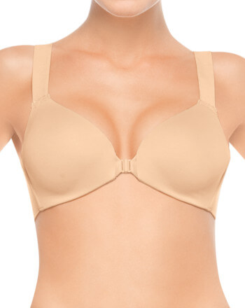 wireless beige bra