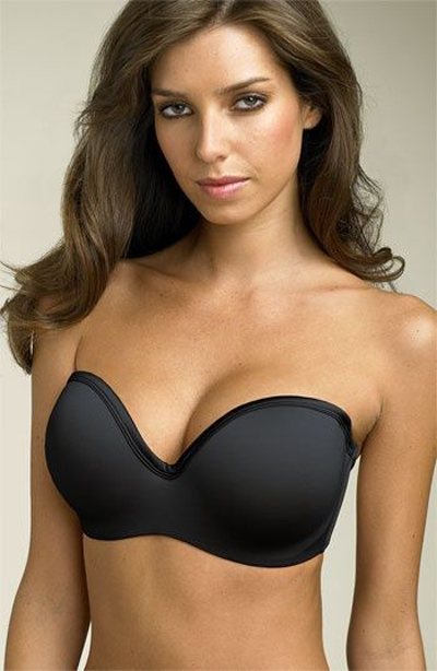 strapless bra